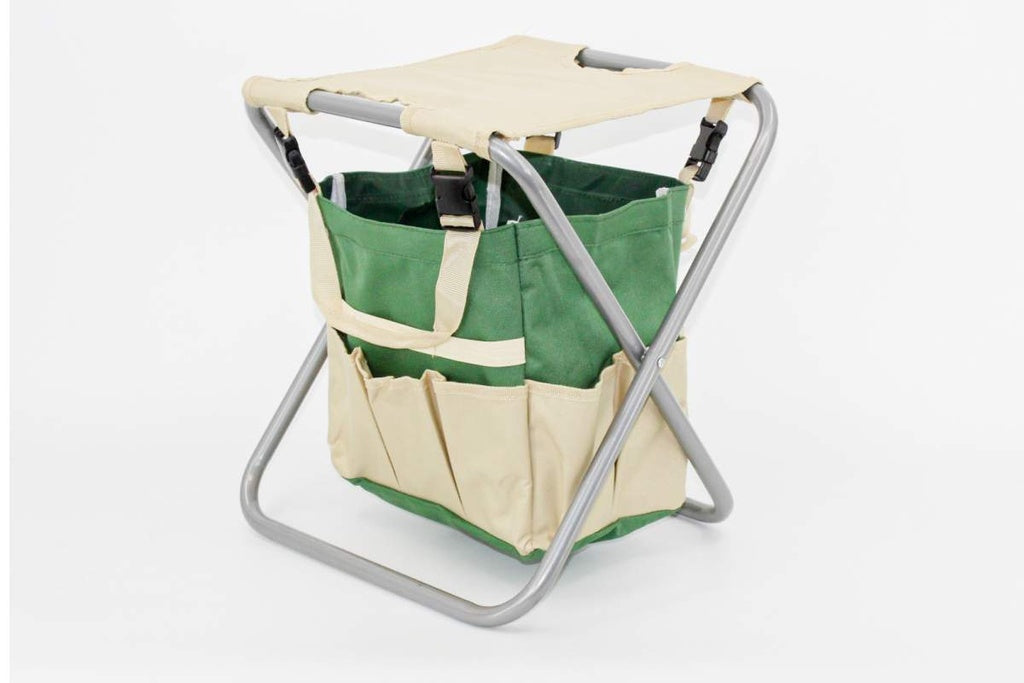 Banc de jardin pliant avec rangement