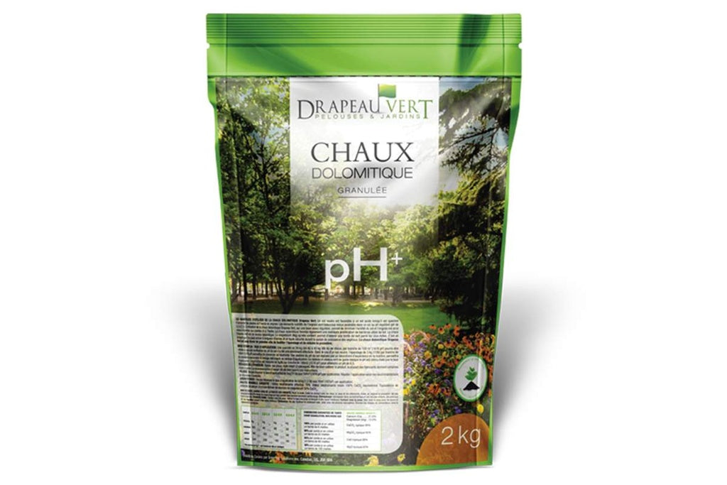 Granular dolomitic lime