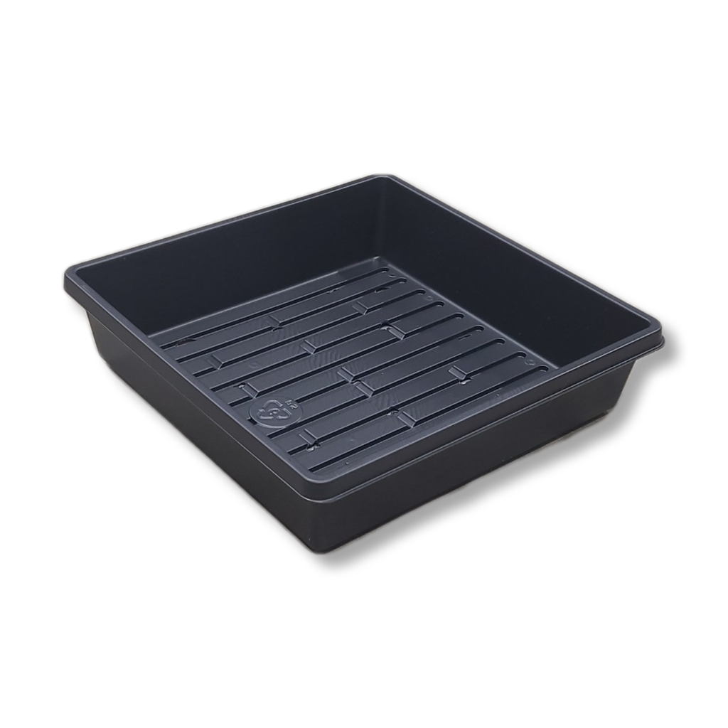 Demi plateau noir troué