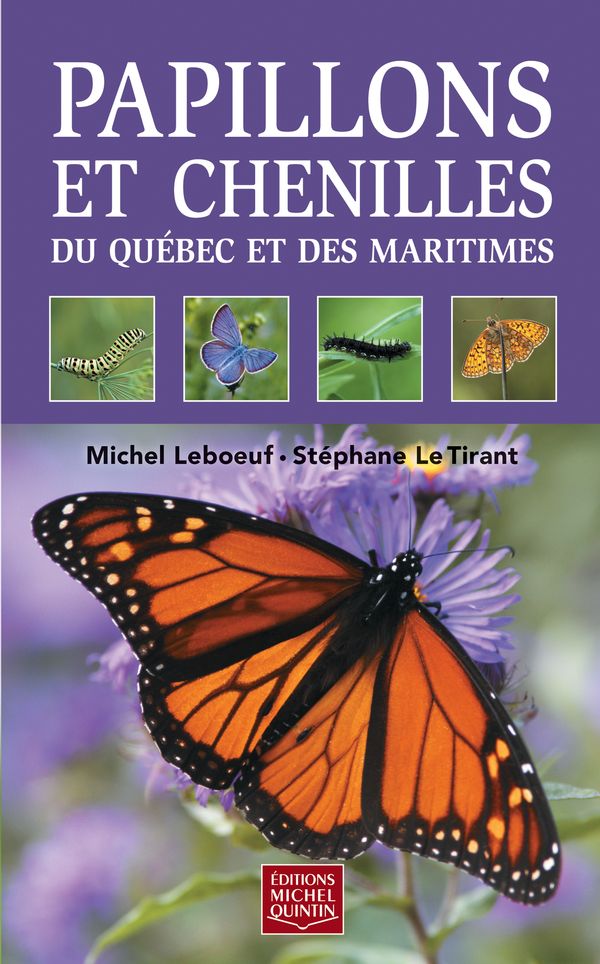 Papillons et chenilles du Québec et des Maritimes - couverture rigide
