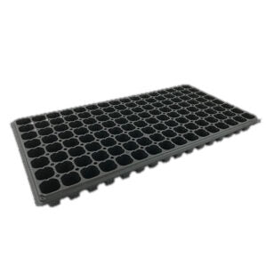 Multi-cell seed tray with drainage