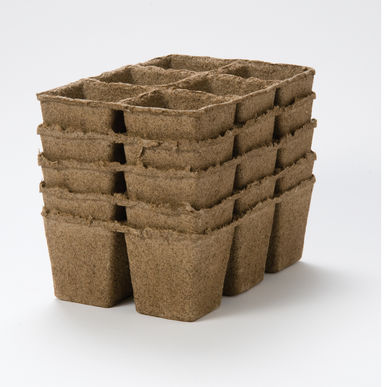 Barquettes multicellules de compost CowPots