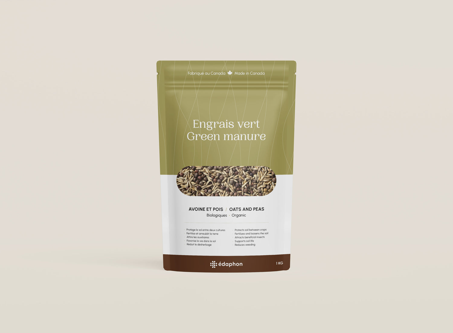 Avoine et pois - Bio