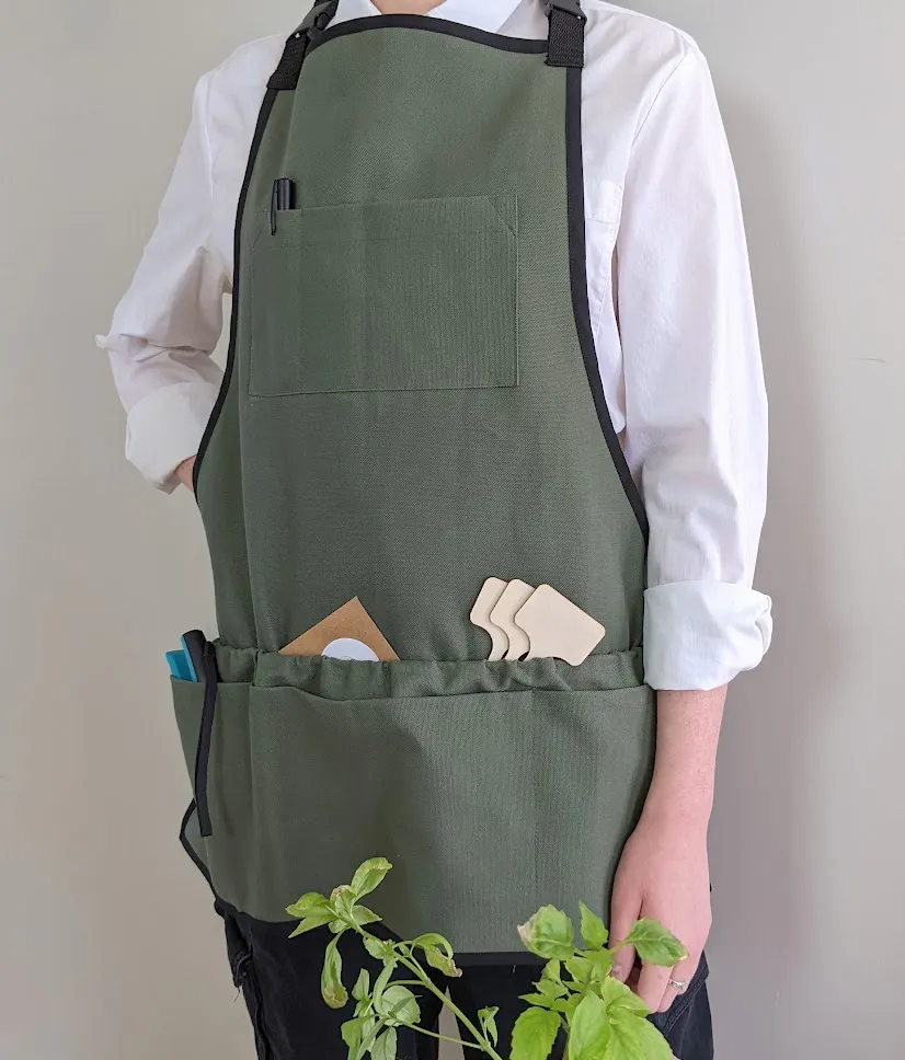 Tablier long de jardinage